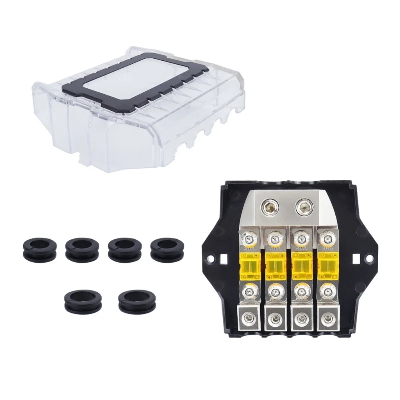 SZYU Автомобильный блок распределения предохранителей 80А. Наземная шина. Звуковые