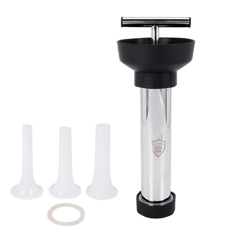 

LJL-ручные наполнители для колбасы, мяса, машина для наполнения колбасок, мяса, наполнитель из нержавеющей стали, машина для изготовления кол...