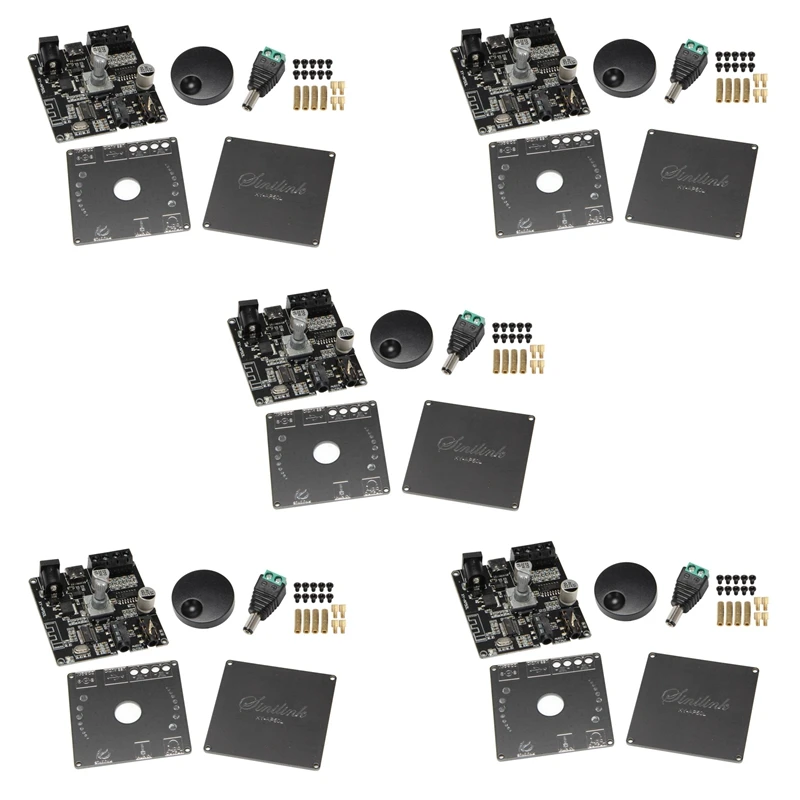 

FULL-5X Mini Bluetooth 5,0 50 Вт + 50 Вт Беспроводная плата цифрового усилителя аудио мощности стерео усилитель 3,5 мм AUX USB APP