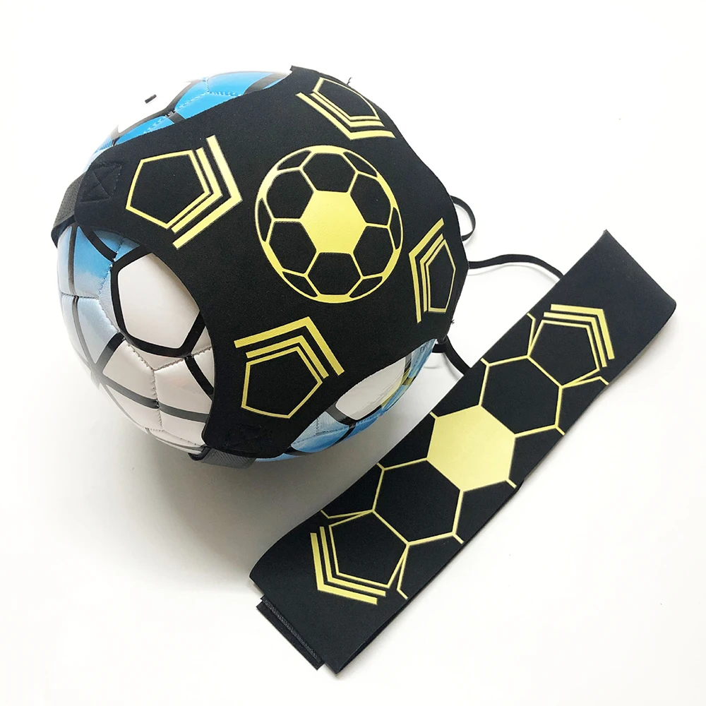 

Soccer Ball Juggle Bag Children Auxiliary Circling Belt Kick Solo Soccer Trainer Football Kick Kids Football Training Equipment