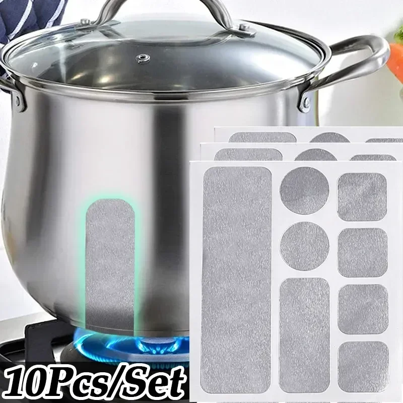 100/10 шт. самоклеящиеся патчи из нержавеющей стали