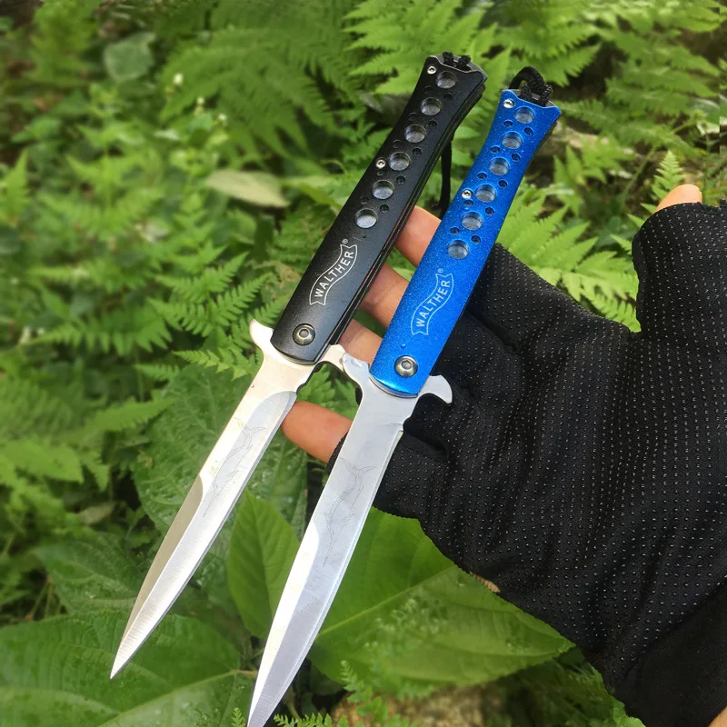 

Stainless Steel Pocket Knife Quick Multi Tool Rescue Open Outdoor Survival Knives Folding Blade Hunting Camping Fruit Cutter