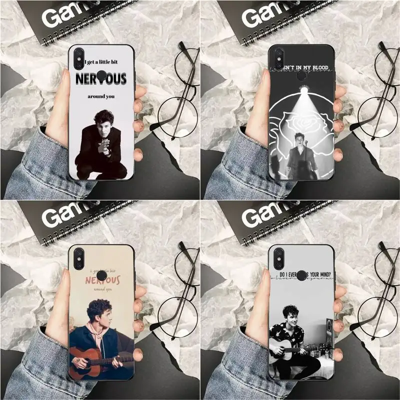 

Shawn Mendes Phone Case For Xiaomi 11 10 12Spro A2 A2lite A1 9 9SE 8Lite 8explorer F1 Poco 12S Ultra Cove