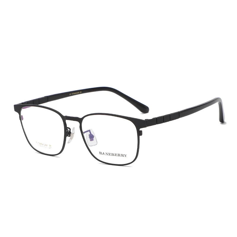 ZIROSAT 71079 Optical Glasses Pure Titanium Frame Prescription Eyeglasses Rx Men Glasses for Male Eyewear