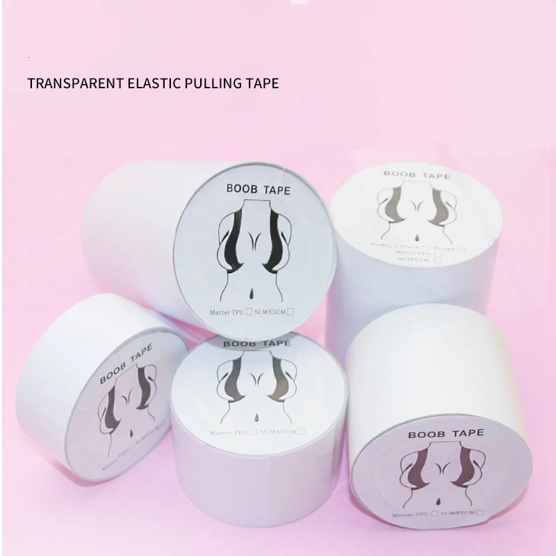 

10cm*5m Transparent Breast Lift Tape Body Boob Push Up Bob Tape Invisible Boobtape Bra for Big Breas and Women Dress or Clothes