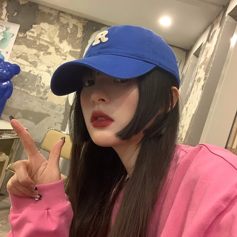 

High Quality Baseball Cap In 18 Colors ~ Korean Version Of The New Brown Cap For 2022 Green Grey White Pink Brown Khaki Purple