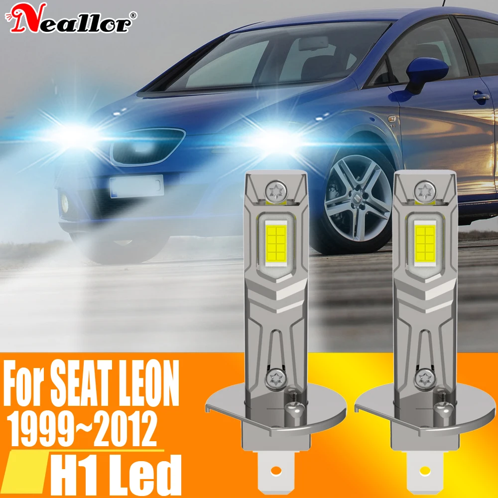 Светодиодная лампа H1 для автомобильных фар дальность 12 В 55 Вт 1 м 1999 ~ 2012