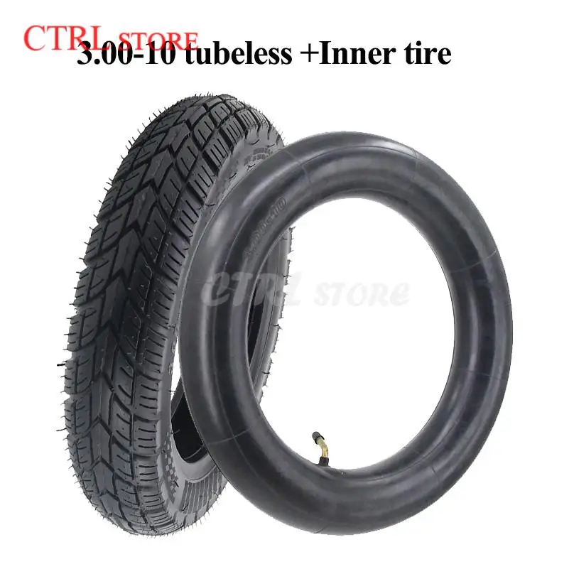 

3,00-10 вакуумная шина с насадкой, бескамерная шина 14 дюймов 3,00-10, аксессуары для шин для электрических велосипедов и мотоциклов