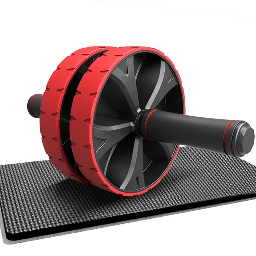 Abs New Keep Fitness Wheels No Noise Abdominal Wheel Ab Roller with Mat for Exercise Muscle Hip Trainer Equipment
