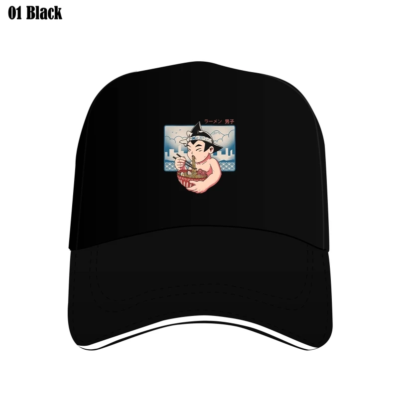 

Men Mesh Bill Hats Ramen Boy Astroboy Custom Hat Women Bill Hats