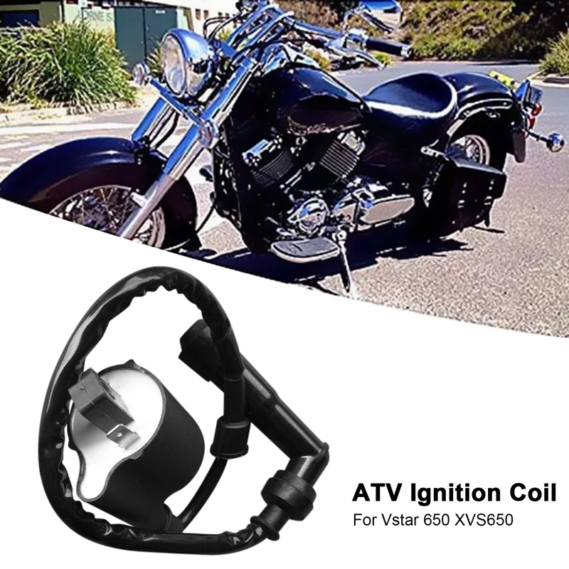 Катушка зажигания мотоцикла высокого напряжения для Yamaha Vstar 650 XVS650