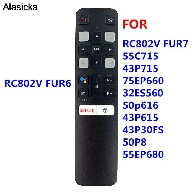 Пульт дистанционного управления Smart Home TCL RC802V FMR1 FUR6 FNR1