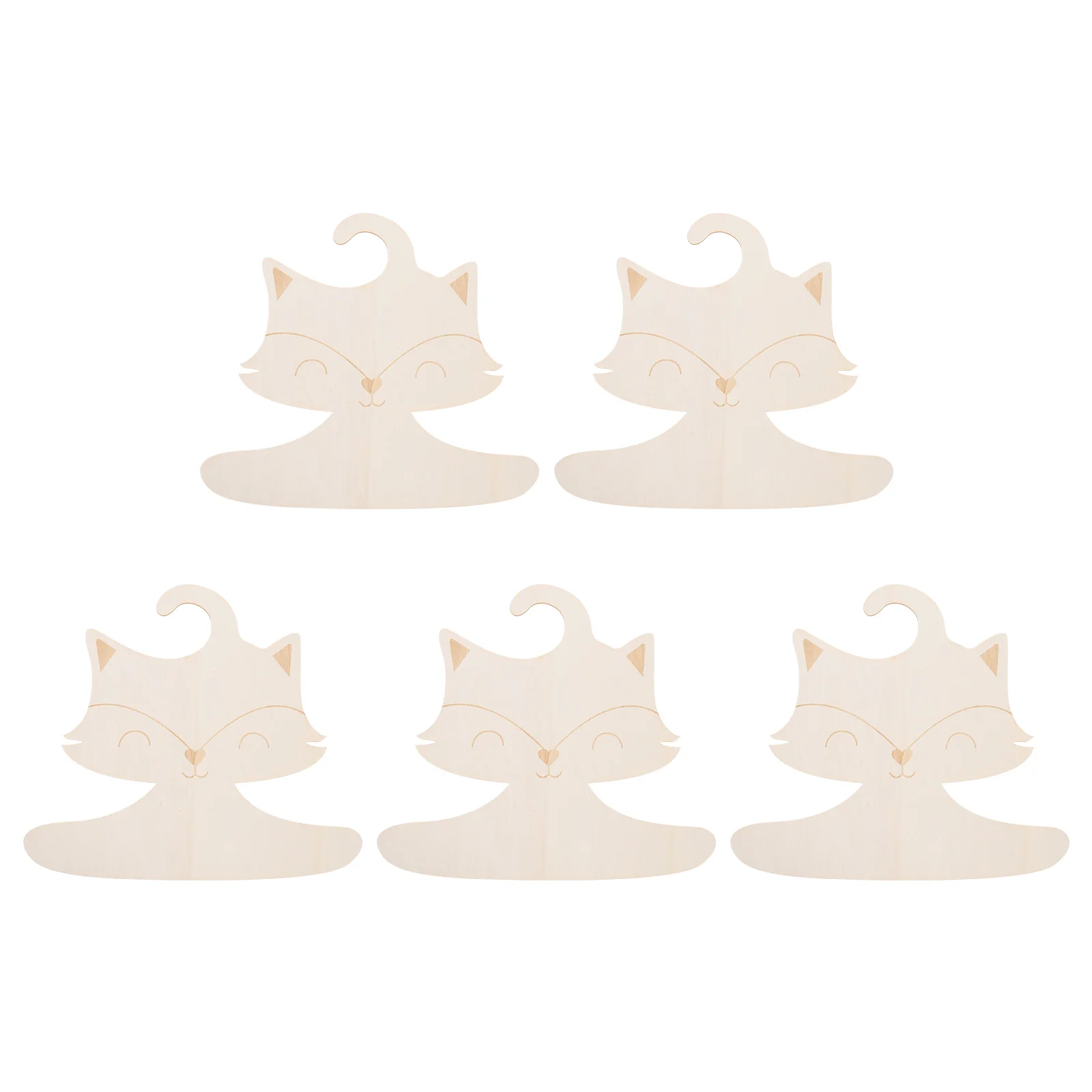 

Hangers Clothes Hanger Baby Wooden Kids Closet Wooddress Childrennon Infant Toddler Nursery Girl Clothing Cartoon Organizer
