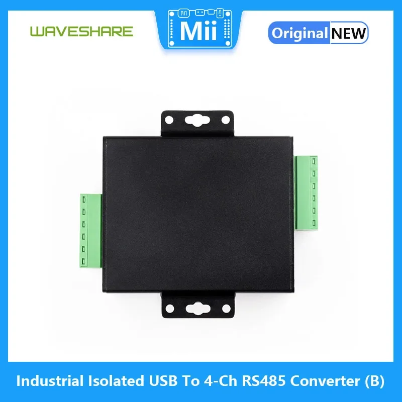 Waveshare промышленный изолированный преобразователь USB в 4-канальный RS485 (B) чип CH344L