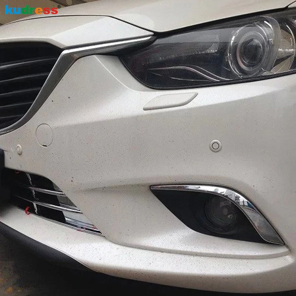 Для Mazda 6 Atenza 2013 2014 2015 2016 ABS хромированный передний противотуманный фонарь чехол