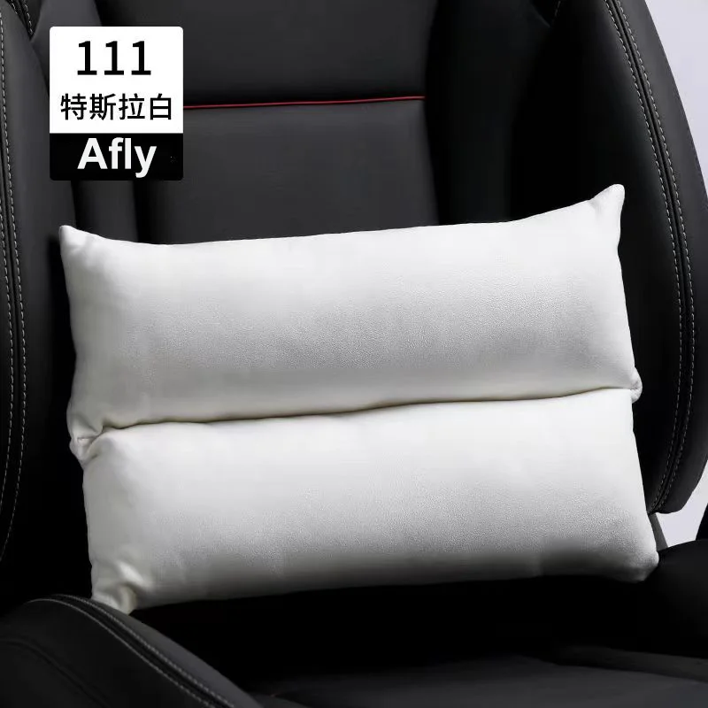 

Автомобильная поясная Опора Afly для Tesla Model Y 2021 2022 2023, Ультрамягкая Подушка на спинку сиденья, автомобильные аксессуары для путешествий и интерьера