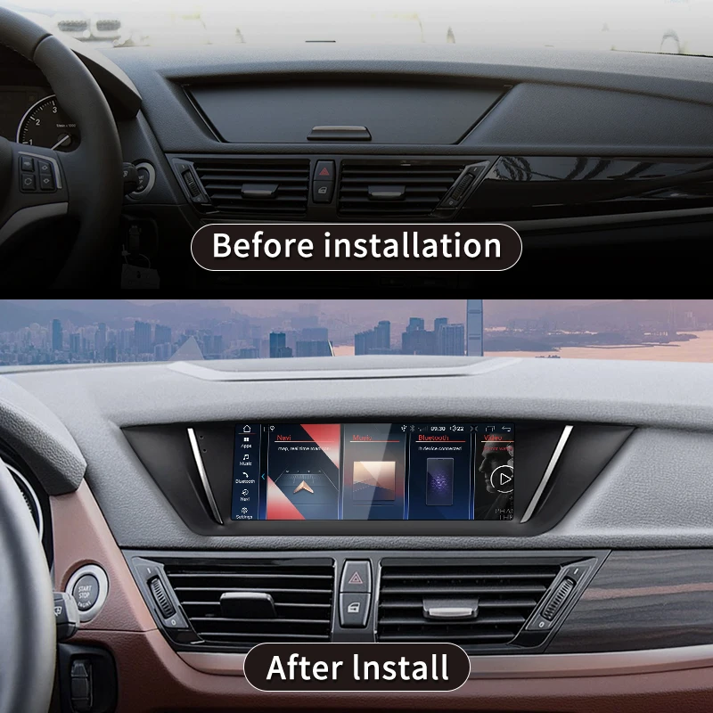 Фото 2025 Новый 8,8-дюймовый экран Qualcomm Snapdragon 665 для BMW X1 E84 Беспроводной автоматический CarPlay GPS NAVI Bluetooth Автомобильные мультимедийные плееры №2