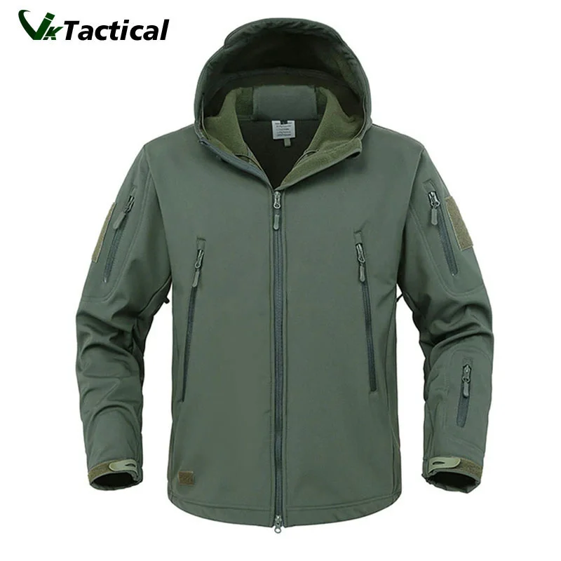 

Military Sark Skin Soft Sell Jackets Men Tactical Windproof Waterproof Jacket Men Army Combat Jackets Mens ded Bomber Coats