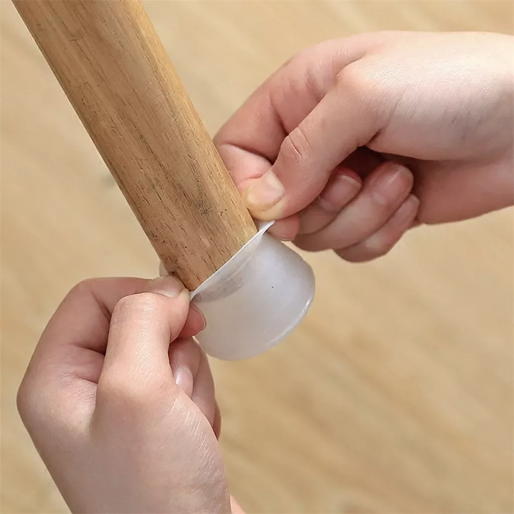 

4/8/16pcs Table Chair Legs Silicone Caps Funiture Feets Protector Covers Non-slip Table Leg Caps Foot Protection Bottom Covers