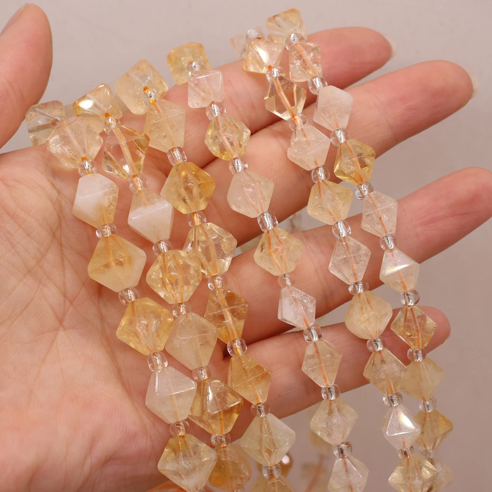 

Натуральный камень, полудрагоценный камень, нестандартный ромб, цитрин, бусина, сделай сам, фотоэлемент, ювелирные изделия, подарок, размер ...