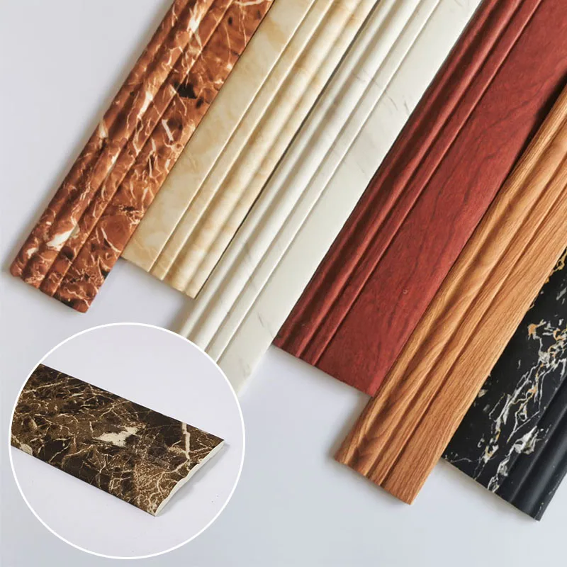 

5M 3D Foam Anti-collision Wall Edge Sticker Self-adhesive Waterproof Baseboard Waistline Floor Sticker Bedroom Living Room Decor