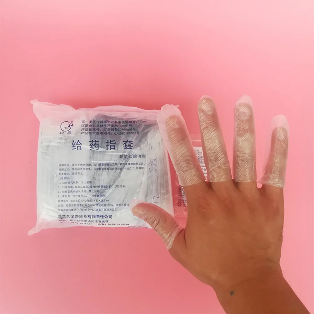 

Nail Finger Cots Plastic Finger Cover Finger Accessories Finger Cap Cots Non Finger Cots Working Finger Cots