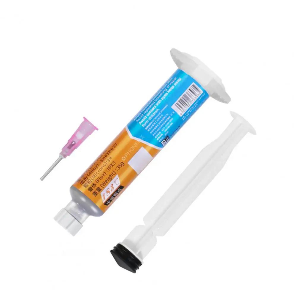

1 Set Useful Solder Flux Paste Good Wettability Solder Flux Strong Adhesion Soldering Flux Paste Welding Agent Maintenance