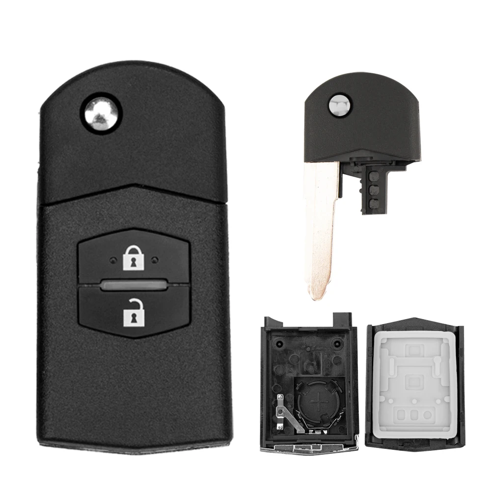 

Чехол для дистанционного ключа Liberty для Mazda 2 3 5 6 серии M6 MX5 CX5 CX7 CX9 RX8 2005 2006 2007 2008 2009 2010 2011 2015 Flip Fob Shell