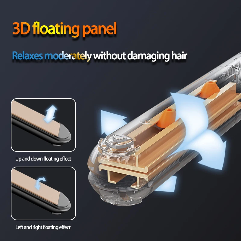 Расческа-выпрямитель для волос с отрицательными ионами