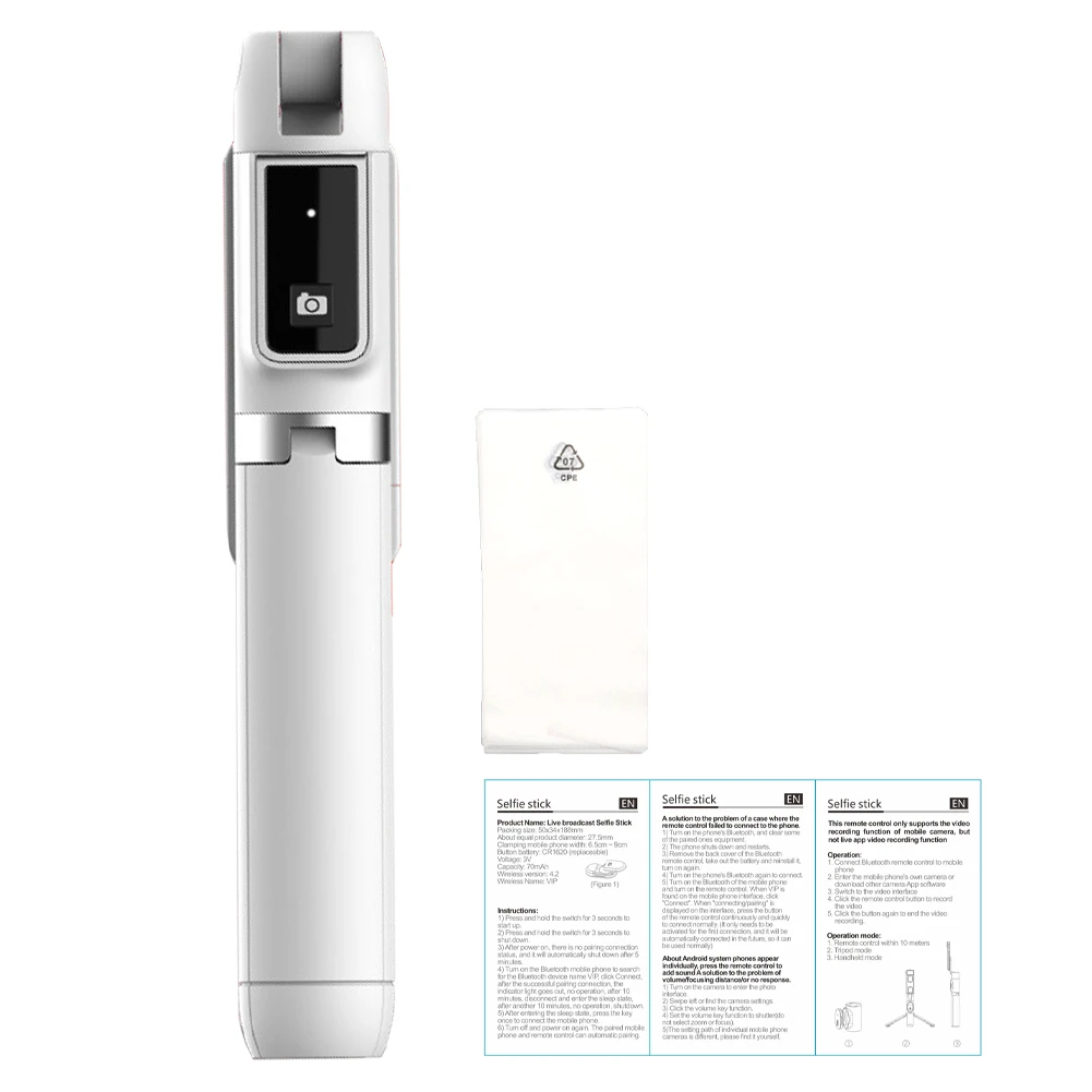 

Универсальный легкий подарок для путешествий складной штатив Регулируемая Мини Портативная палка для селфи Нескользящая многофункционал...