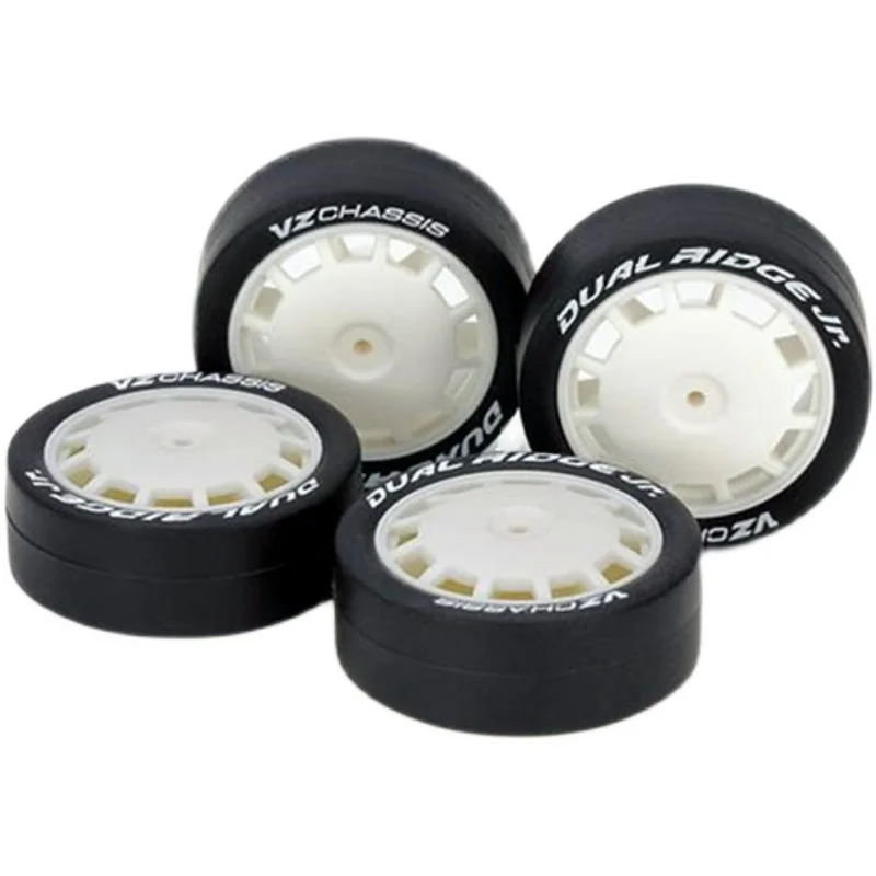 Супержесткие низкопрофильные шины TAMIYA 95631 и комплект усиленных колес среднего