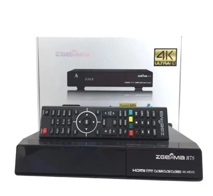 Обновите просмотр телевизора с помощью спутникового ресивера Zgemma H7S E2 Linux-4K UHD