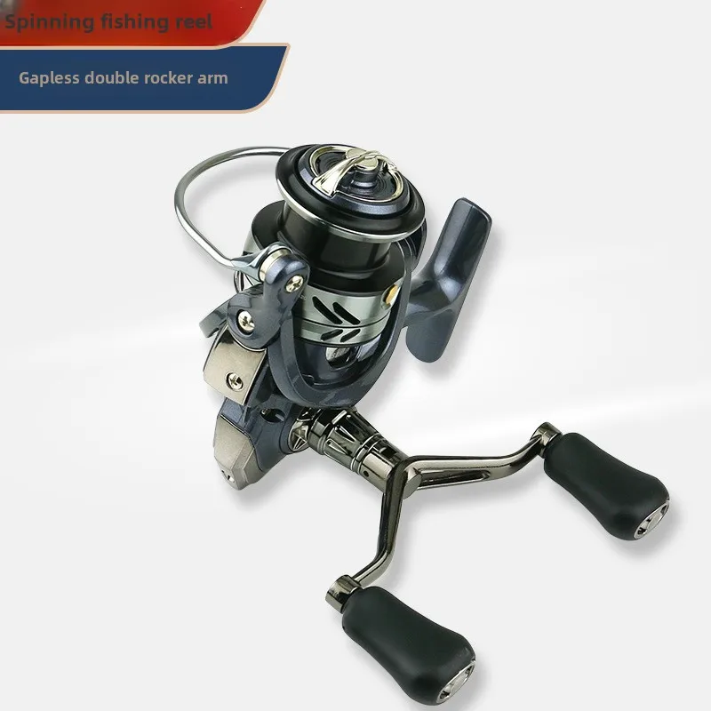 Металлические двойные рыболовные колеса с глубоким и подъемом