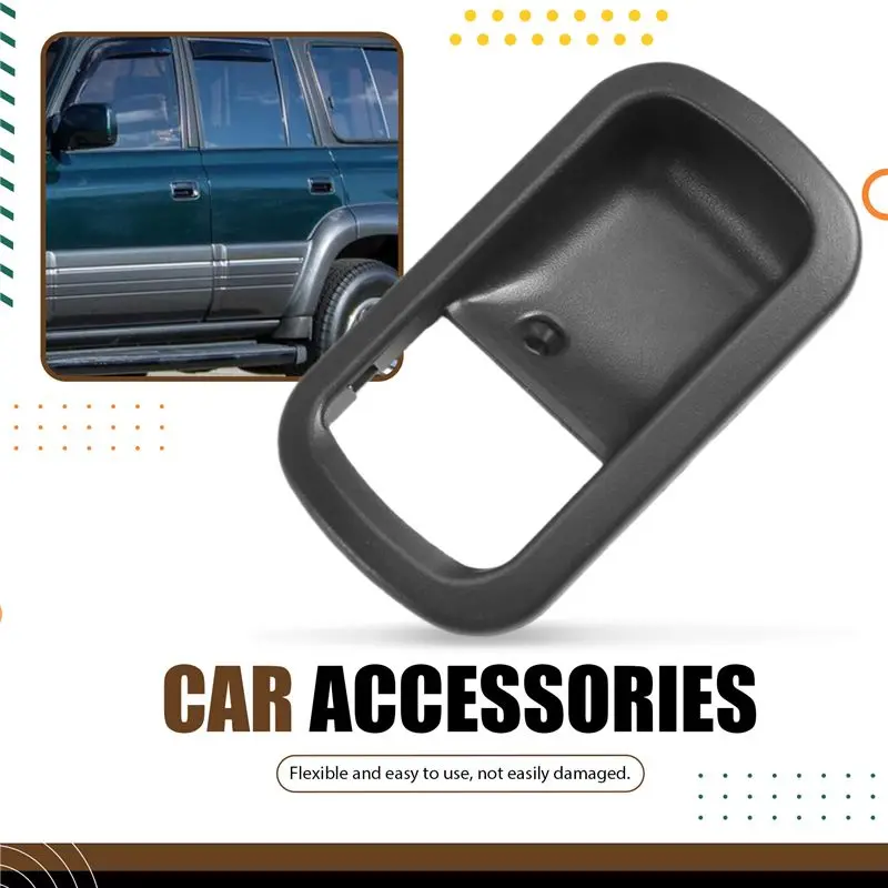 Фото Накладка внутренней дверной ручки для Toyota Land Cruiser LC80 1991-1997, Lexus LX450 1996-1997. Номера деталей: 69277-60010, 69278-60010. №2