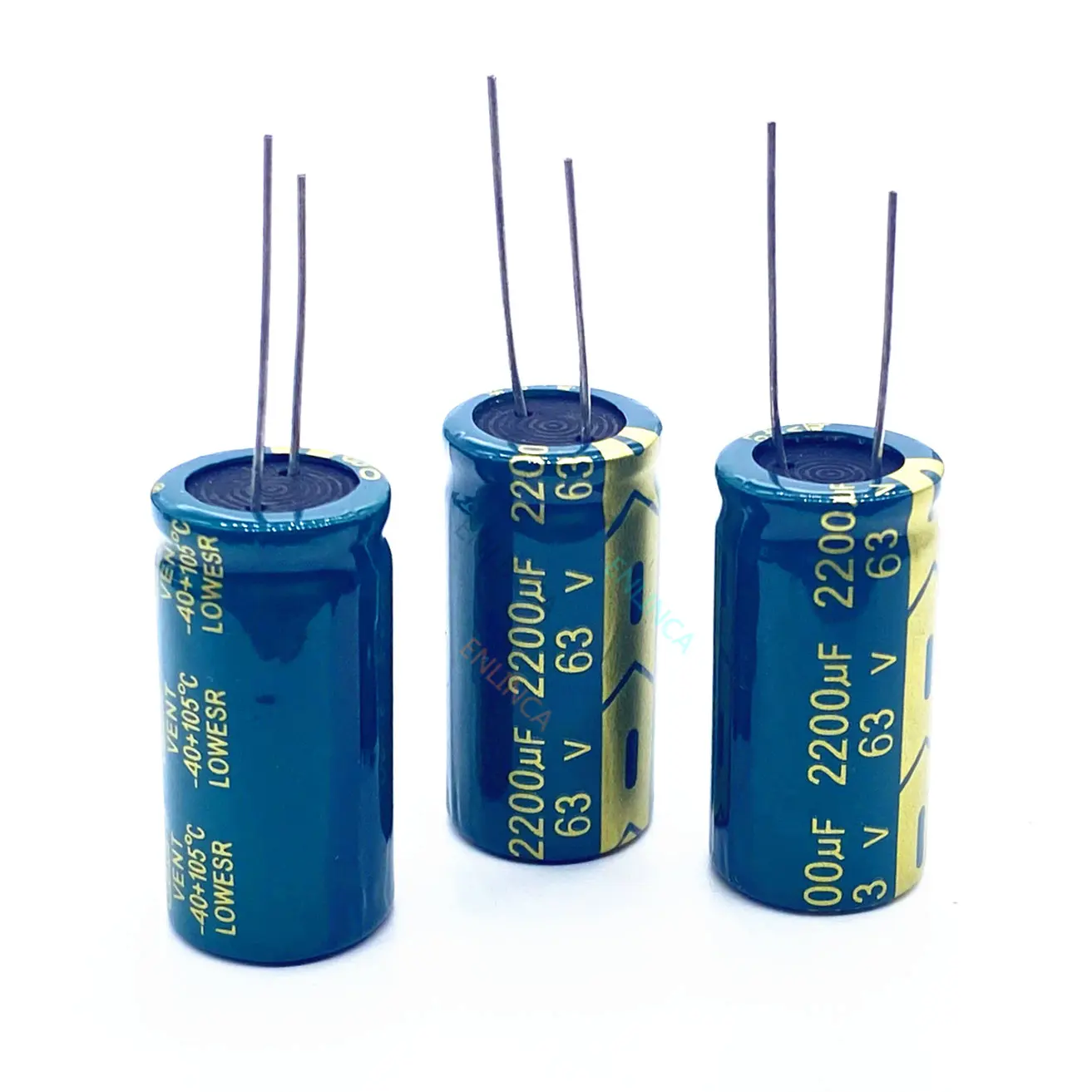 

2 шт./лот 63 в 2200 мкФ 18*35 высокочастотный низкоимпедансный алюминиевый электролитический конденсатор 2200 мкФ 63 в 20%