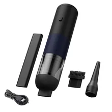 차량용 진공 청소기, 휴대용 진공 무선 120W, 고출력 휴대용 소형 충전식 핸드 진공 청소기, 3000pa