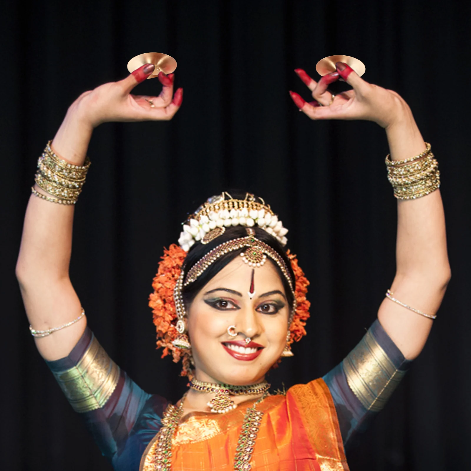 2 пары детских ударных инструментов тарелки подарок для игроков медный палец