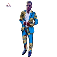customize 2 pieces blazer pants suits traditional africa style suit men party suit men suit plus size african man clothes wyn164