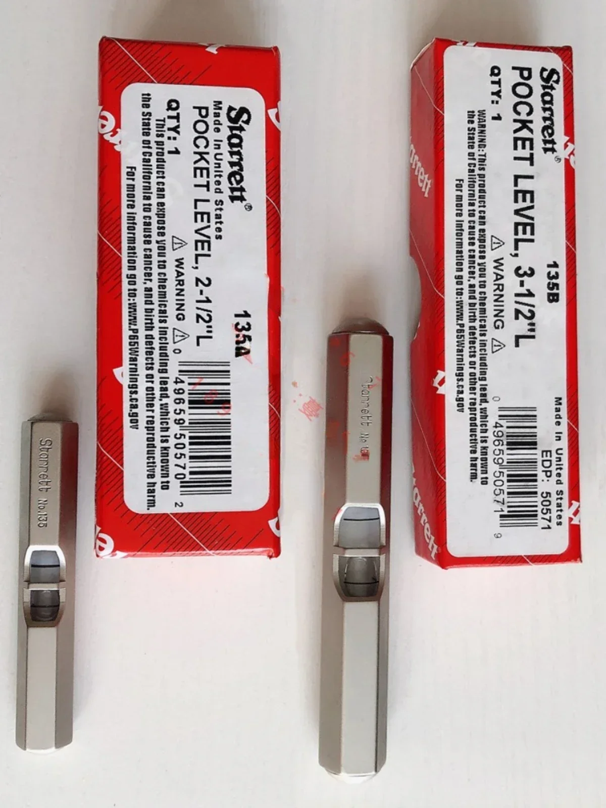 Карманный мини уровень 135A 135B 63 88 мм