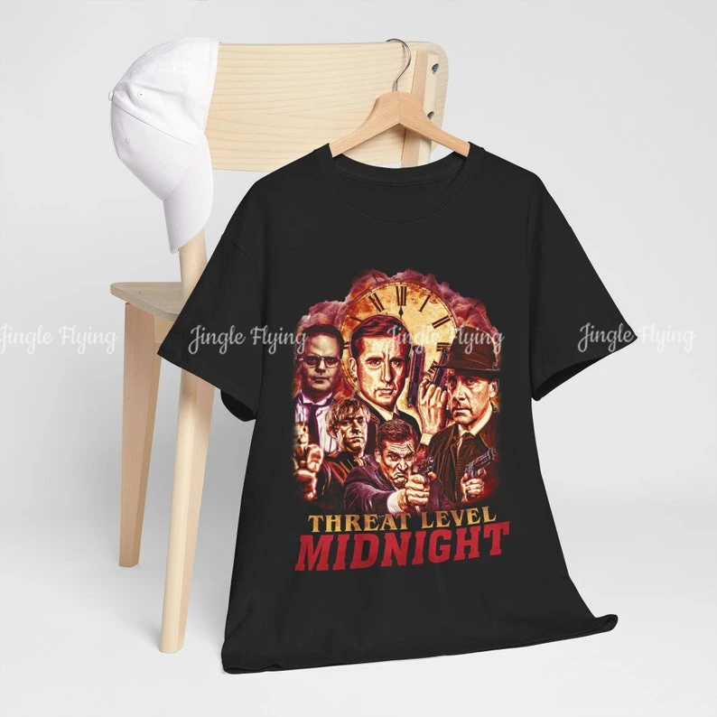 Ограниченная серия Threat Level Midnight Special винтажная рубашка в подарок для женщин и