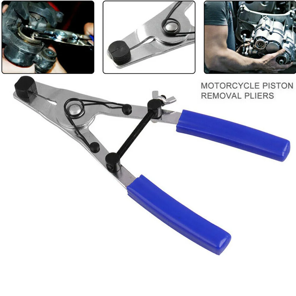 

Motorcycle Brake Caliper Piston Removal Puller Plier Universal Hand Tool Repair