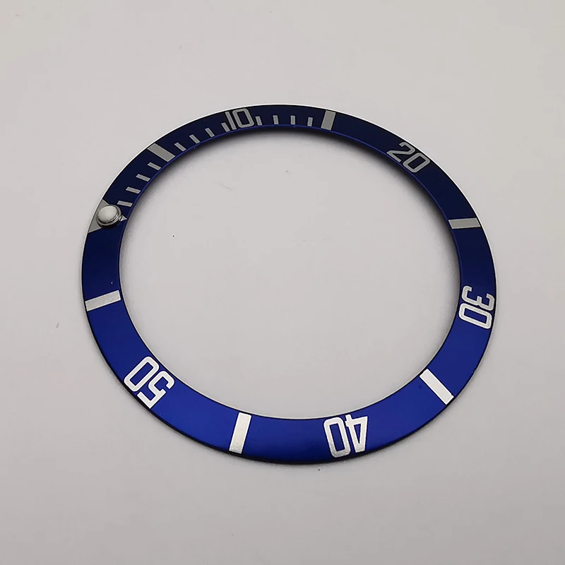 Цена Алюминиевая Вставка для рамки часов для винтажных часов Submariner 16610, замена часов