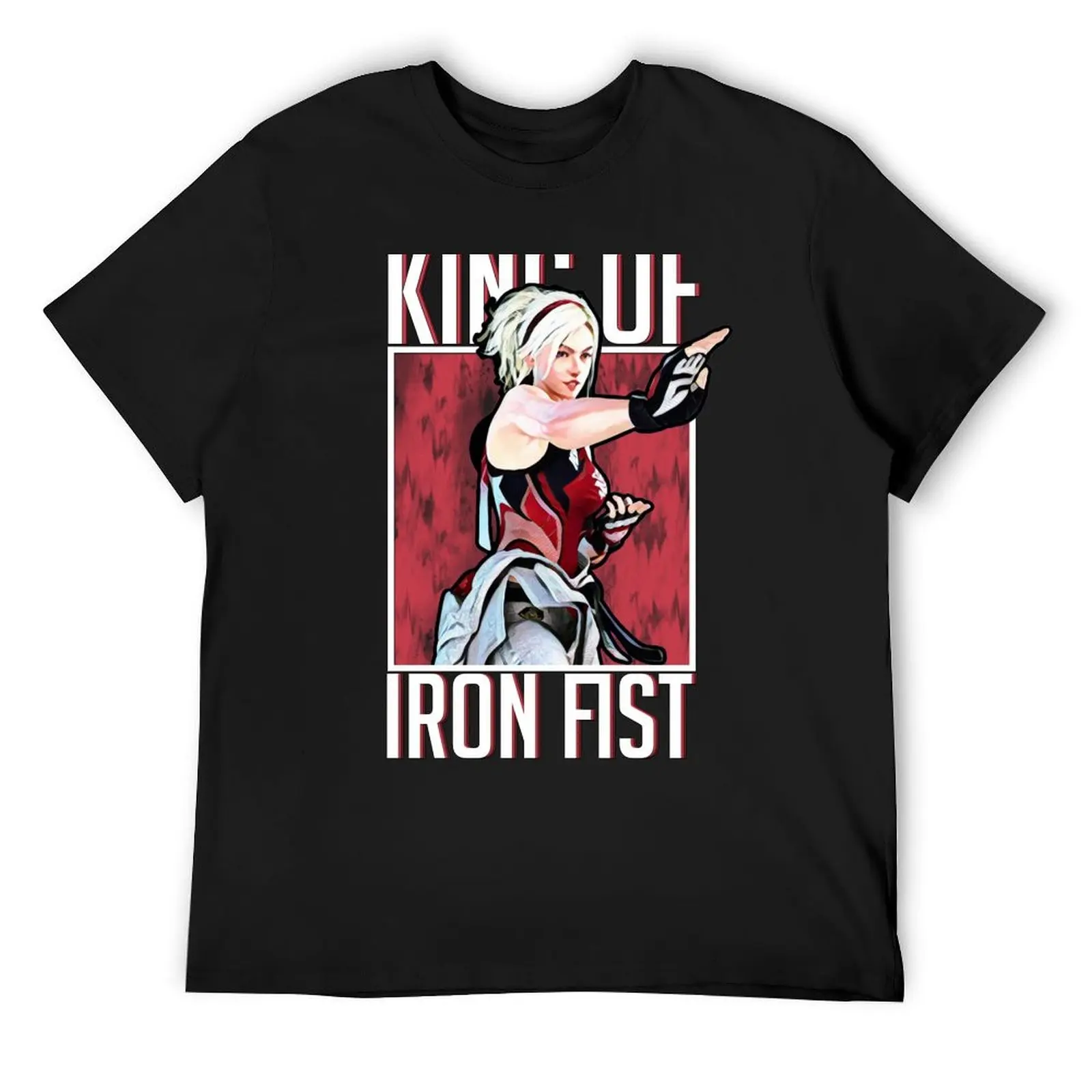 King of Iron Fist-Lidia Sobieska футболка аниме с короткими рукавами рубашки мужские