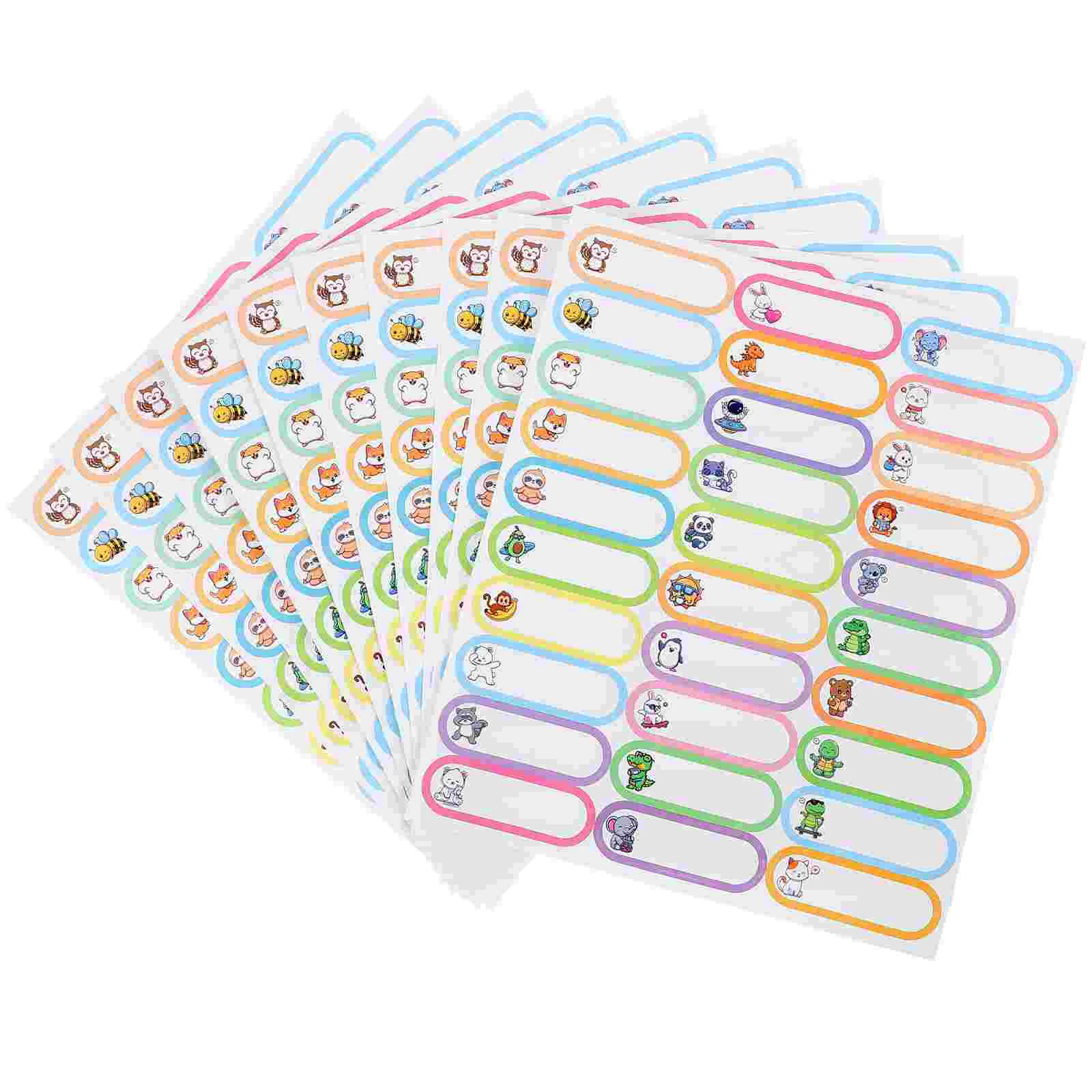 

Mesh Bag Clothing Labels Unisex Students Name Daycare Essentials Custom Stickers