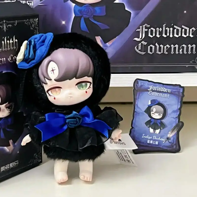 Фото Оригинальная плюшевая кукла-сюрприз 52TOYS Lilith из серии Anime Blind Box, серия Lilith Taboo Contract, игрушка-подвеска, подарки на день рождения для детей №3