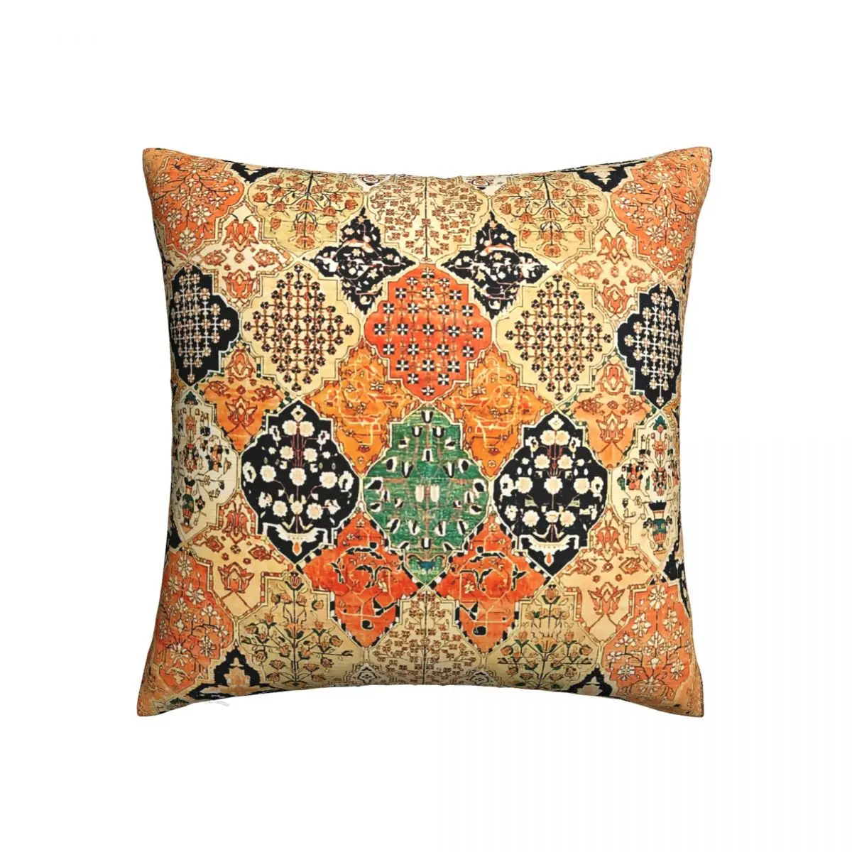 

Mohtashem Hug Pillowcase Oriental Rug Art Culture Backpack Cushion Sofa DIY Printed Office Throw Pillow Case Decorative