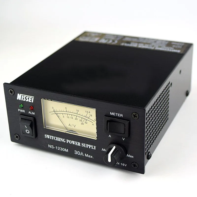 Original Nissei NS-1230M Radio Communication Switching Power Supply 30A 4V-16V Adjustable Short Wave Base Station Power NS1230M