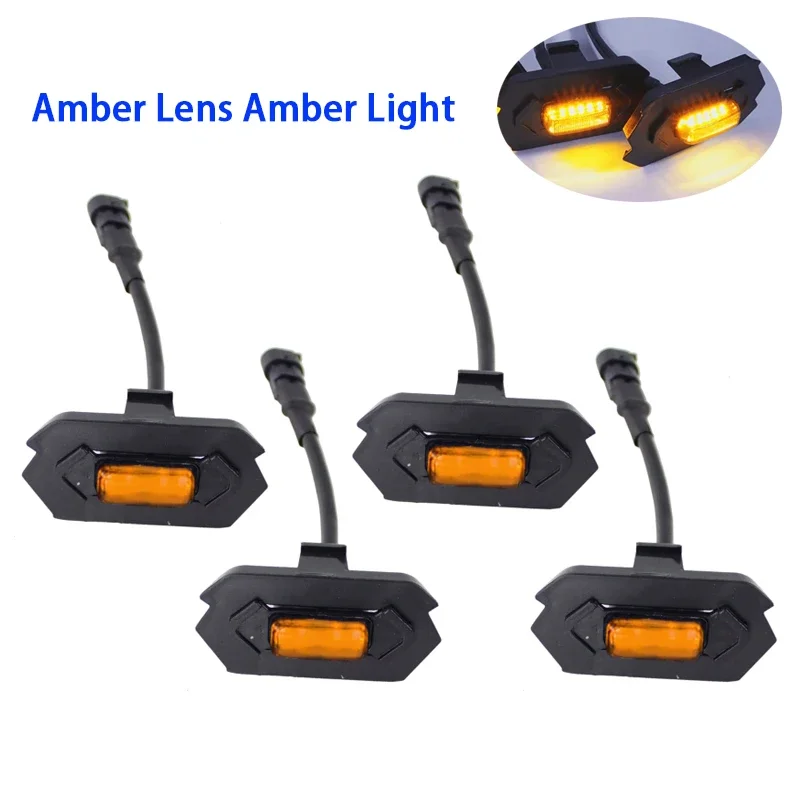 

4 шт. светодиодные передние фары на решетке дневных ходовых огней для Ford Ranger T9 2023-2024 (с жгутом проводов)