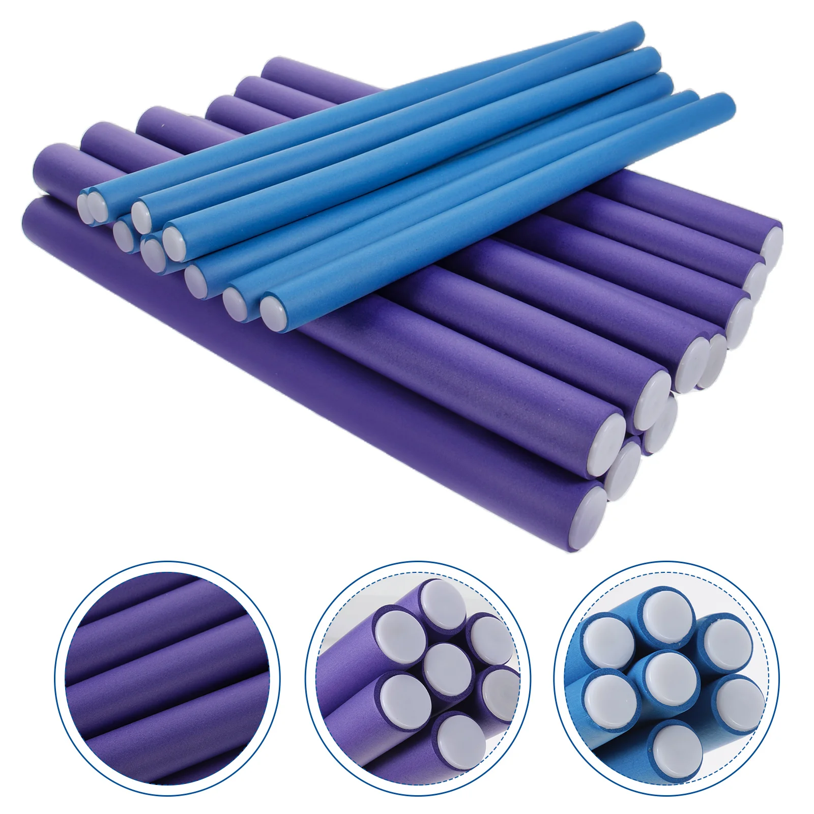 

20pcs Women Tools Hair Styling Heatless Curls Hair Curler Rollers Hair Curlers Heat Curlers Curly Hair Accessories
