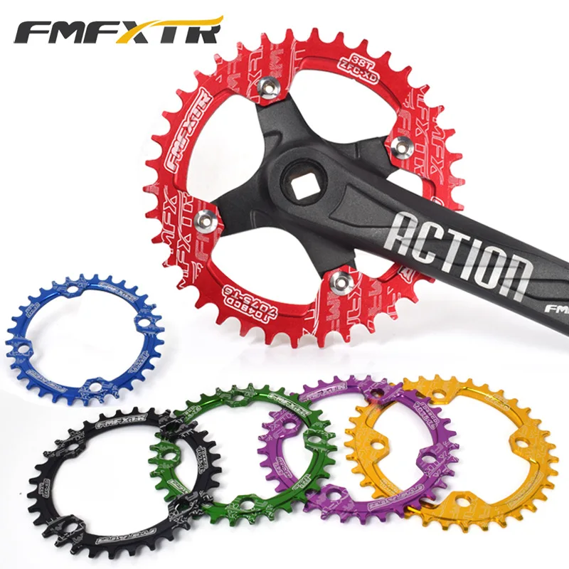 

Bicycle Disc 104 Bcd Tooth Plate 32T/34T/36T/38T Round Positive and Negative Crank Gear Part MTB Mountain Bike Single Disc Plate